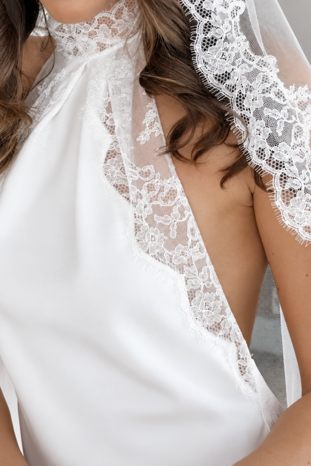 Robe de mariée Eternelle en crêpe, collection Exclusives 2026 – photo 3