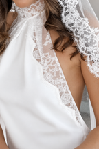 Robe de mariée Eternelle en crêpe, collection Exclusives 2026 – photo 3