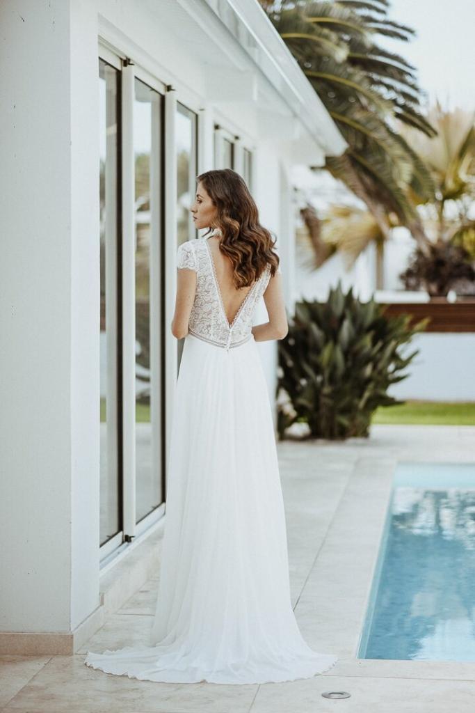 robe de mariée dos nu